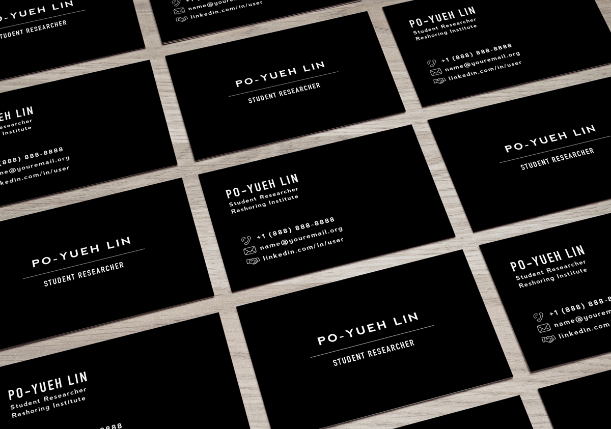 Business Cards Client design Personal Brand personal branding