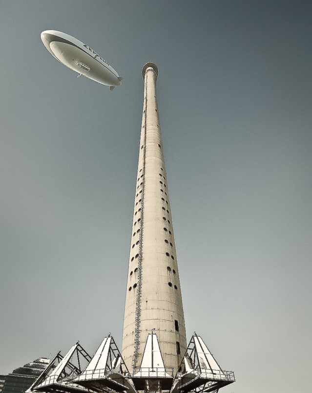 unfinished TV tower in Yekaterinburg ekaterinburg