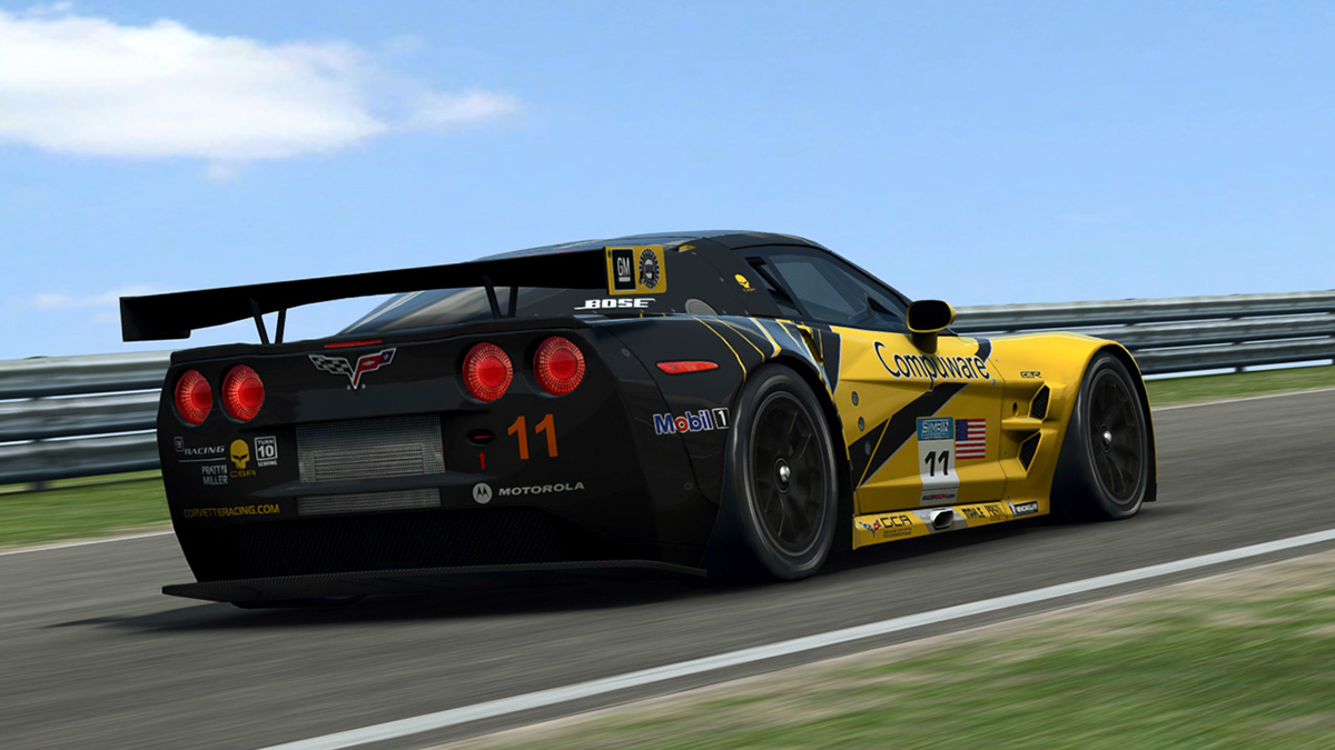 Adobe Portfolio Corvette Racing Motorsport racing games simbin raceroom racing experience
