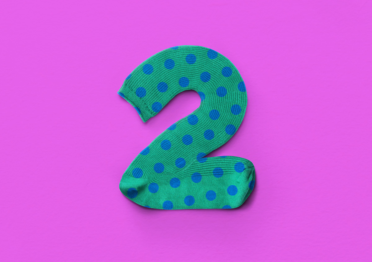 36daysoftype type lettering Photo Manipulation  daily Common objects distortion Form Integration colors realistic letters numbers adobephotoshop pop Fruit