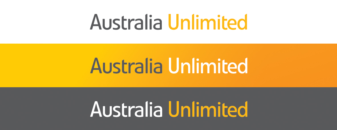 Australia Austrade nation destination reputation arrows Boomerang logo OZ Unlimited tourism business infrastructure trade brand environment