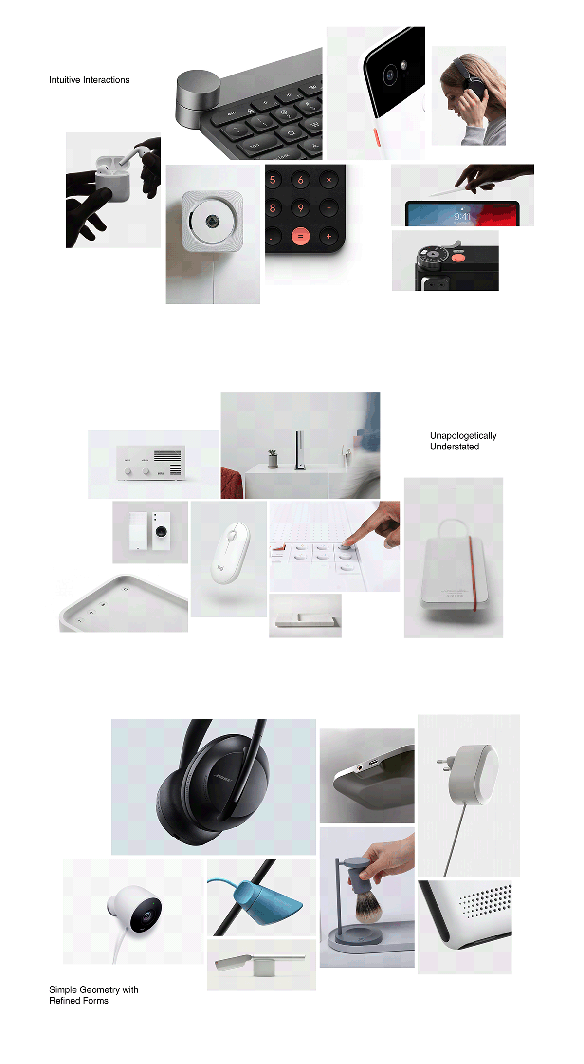 keyboard modular consumer electronics design minimal Technology wireless charging industrial design  Logitech product design 