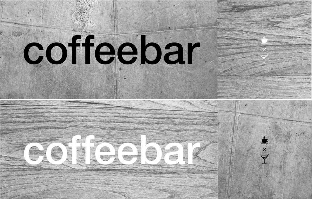 Coffeebar menu bar coffeeshop