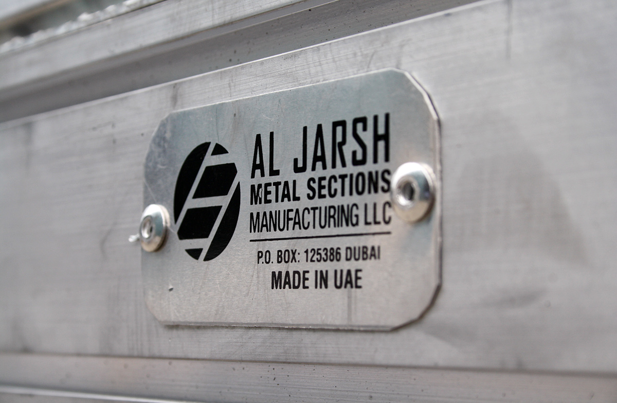 ladders scaffolding catalog leaflets publication design photos dubai UAE manufacturing doha aluminum