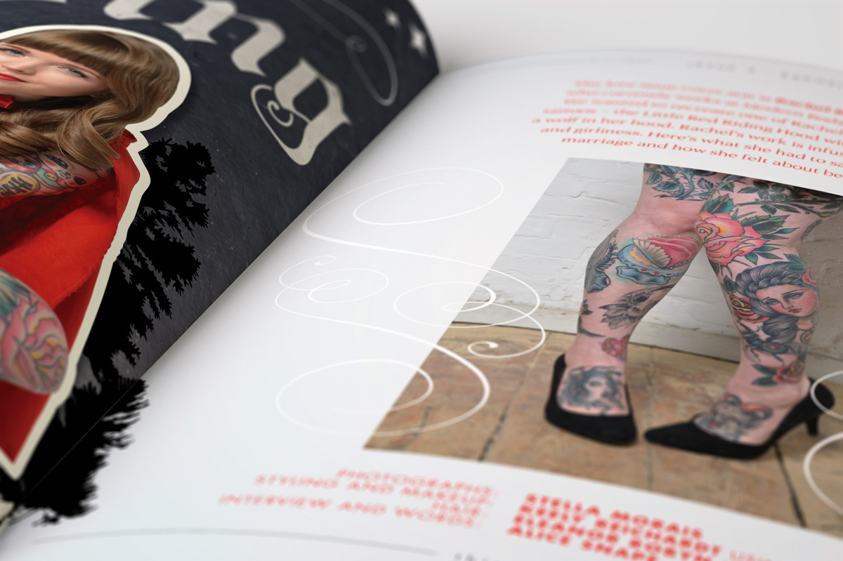 magazine publishing   Layout tattoo tattoos London
