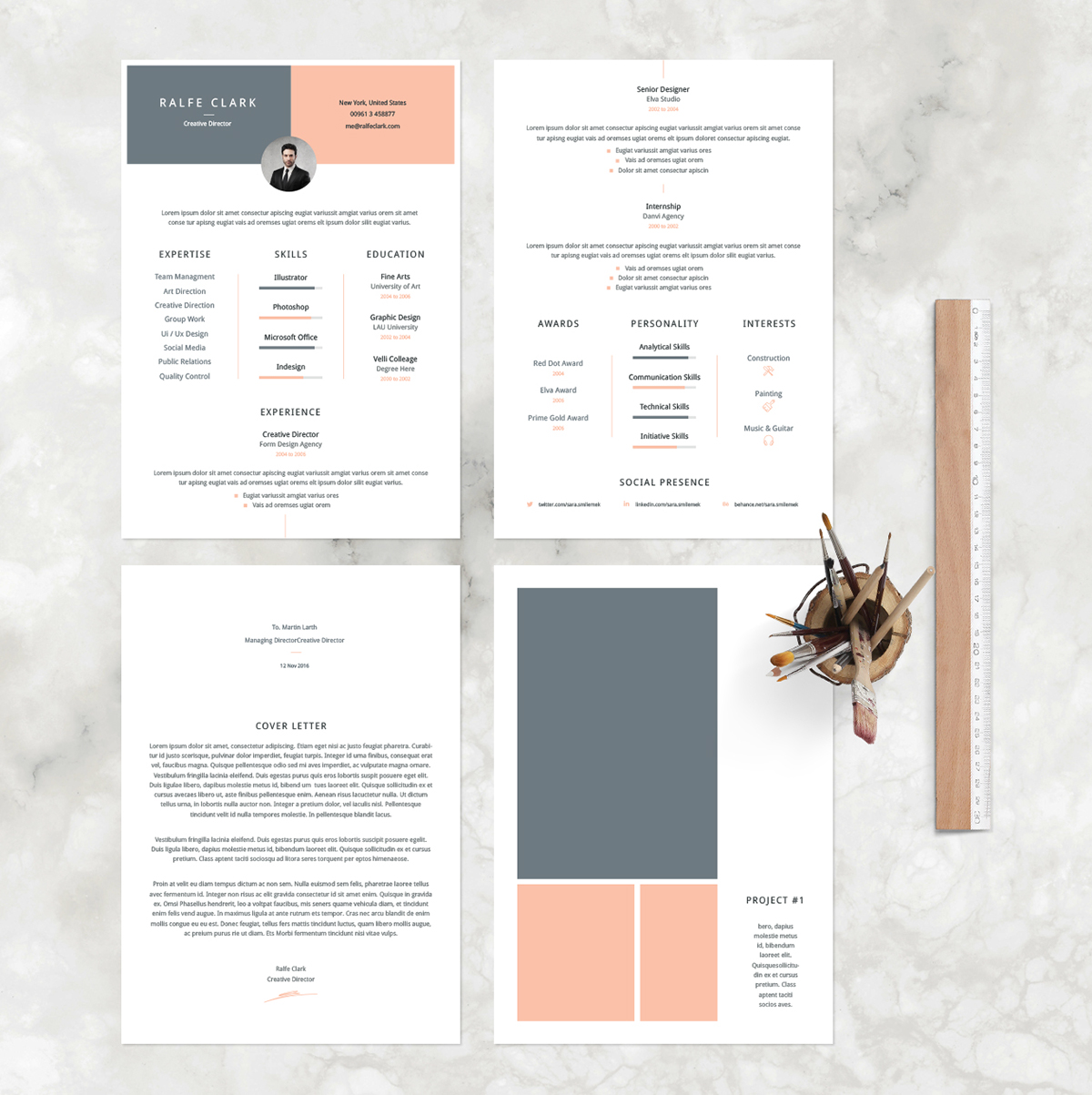 resume template CV template CV Resume cover letter download free template