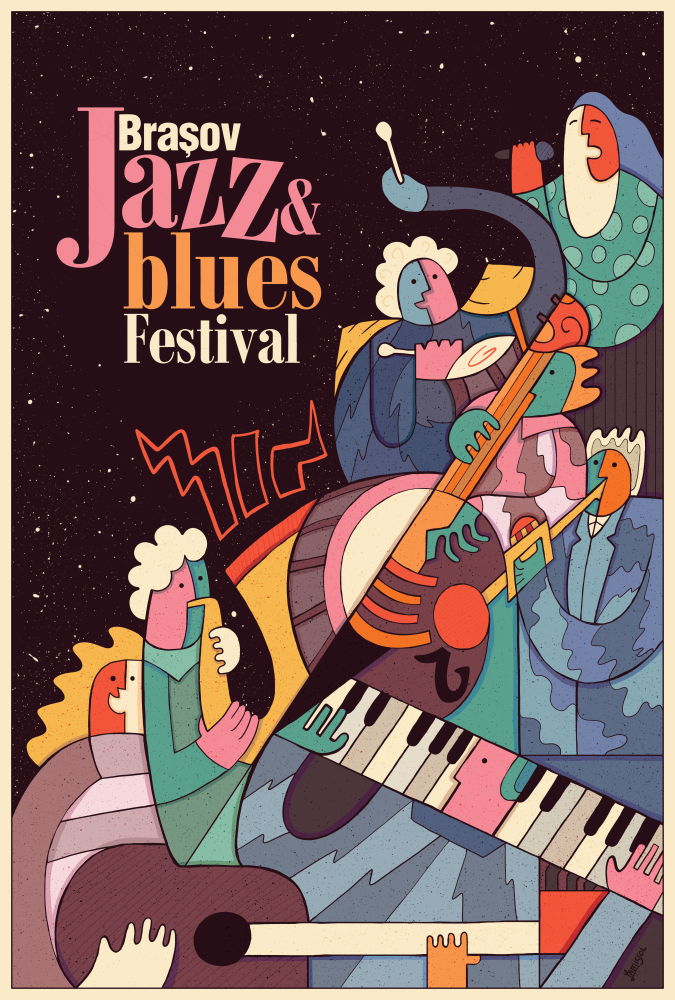 jazz music festival Event concert band live musica cover artwork