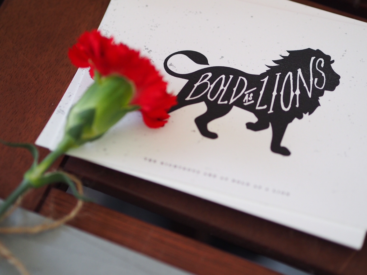 ivory ivorylim ivorydesigns stationaries prints journals cards designs Handlettering dreamers worldchanger bold Lions