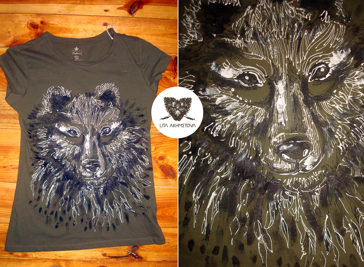 t-shirt handmade t-shirt lion animal bird indian Kudu Focus bear camera wear clothes key elephant owl