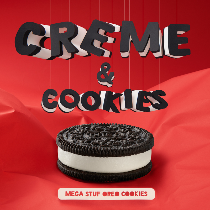 oreo papercraft Flavorlove handmade tactile cookies lettering 3d letters paper art paper stopmotion stop motion animation gif