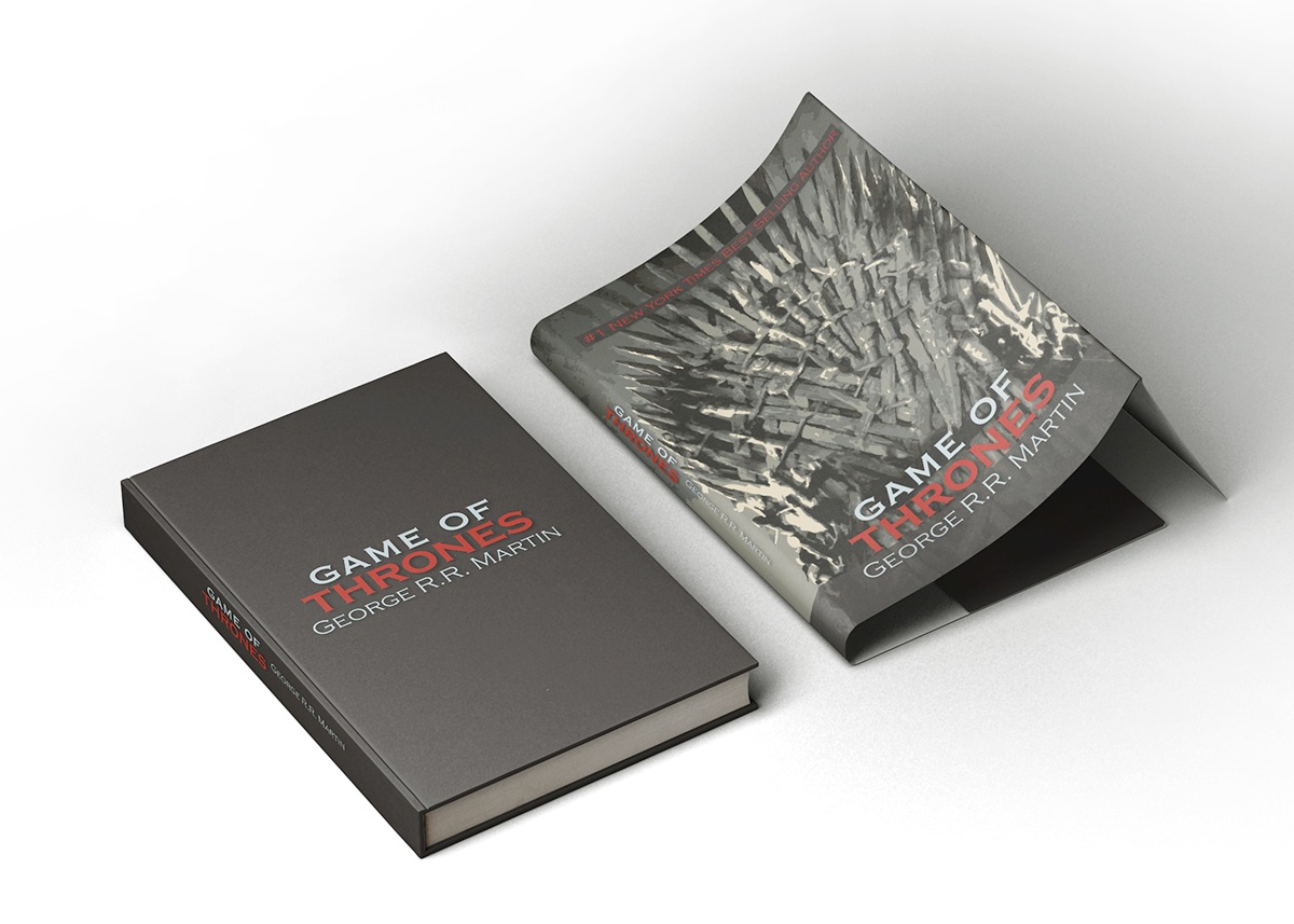 book design book cover book book jacket Game of Thrones a game of thrones