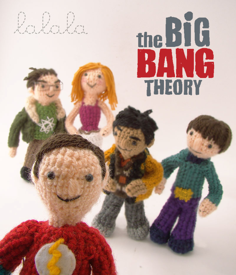 the big bang theory lalala toys amigurumi  tribute