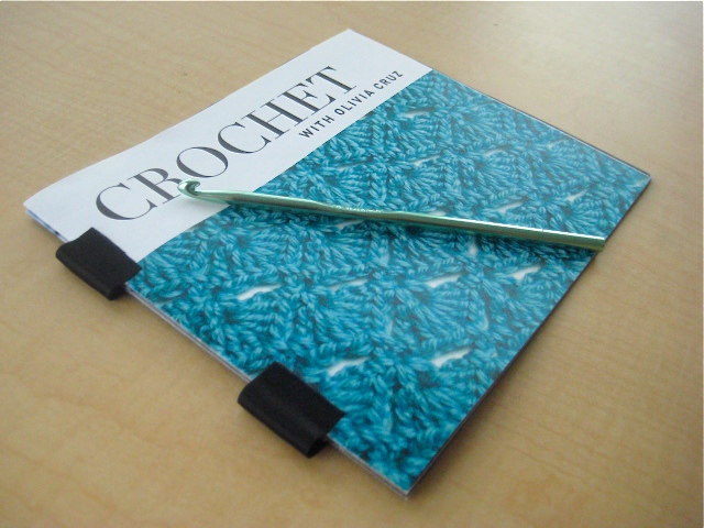 crochet yarn pattern book kit