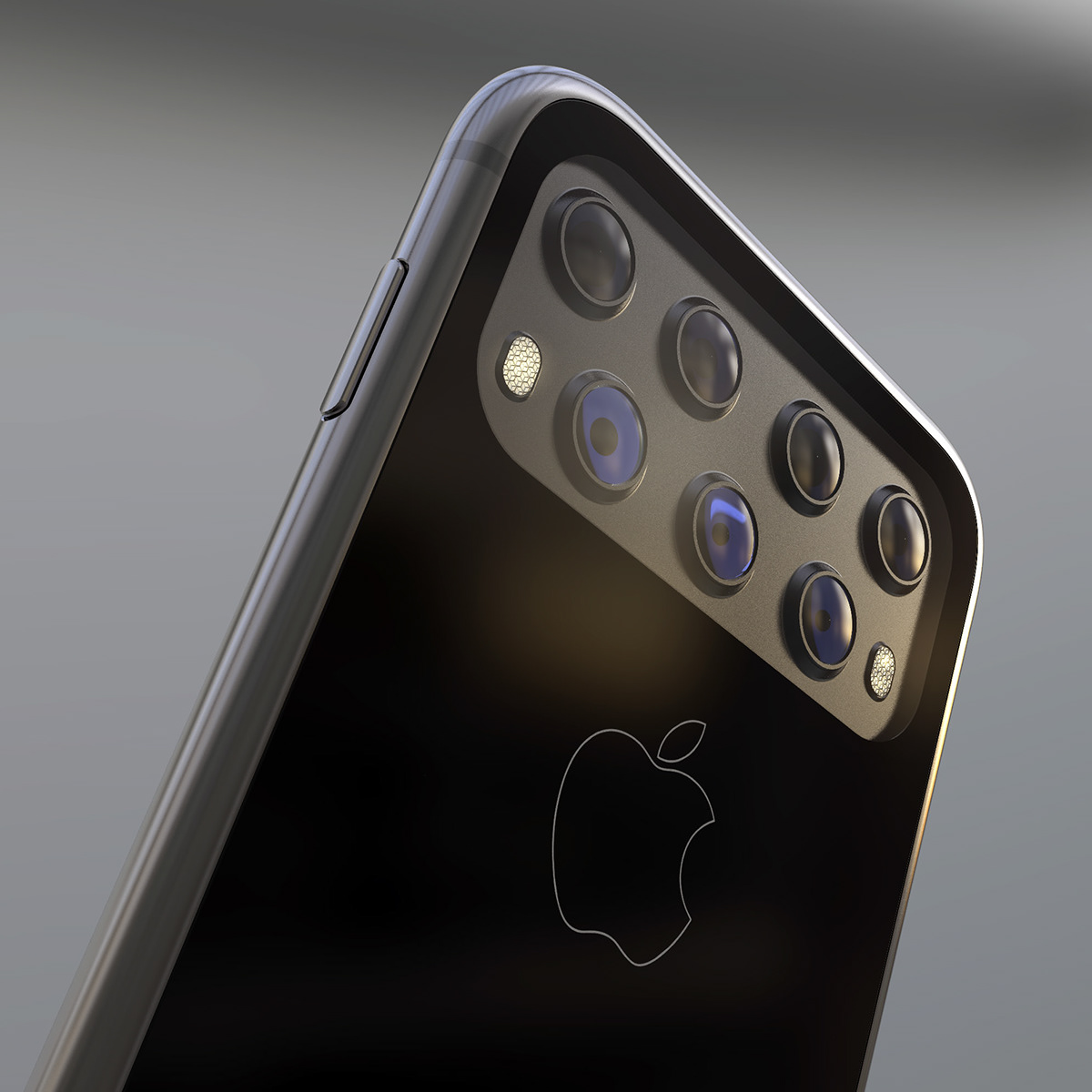 product design  concept modelling iphonex1 keyshot industrial design  design concept apple iphone concept