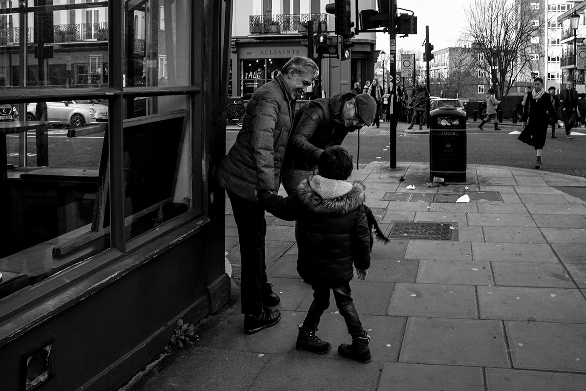 London 20mm monochrome Street