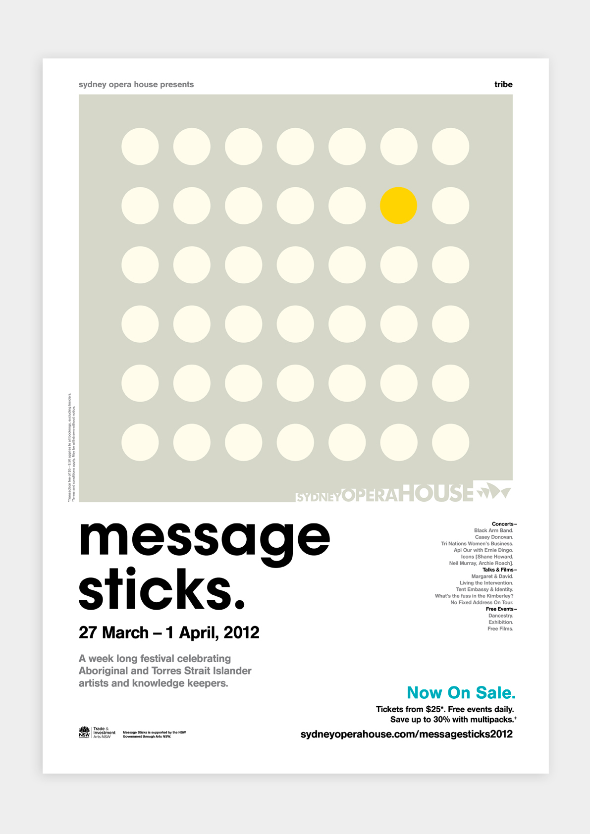 indigenous  modernist bold poster tvc Website clean simple brochure print
