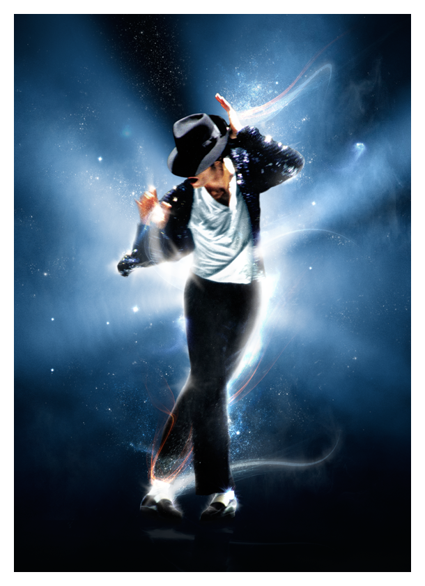 Michael Jackson Cover Art video game dancing Icon pop-culture light motion