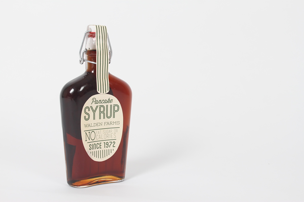 redesign syrup pancakes Waffles Cool Box Package Cool Box Design Cool Bottle Design Vintage Design Walden Farms Bob's Red Mill
