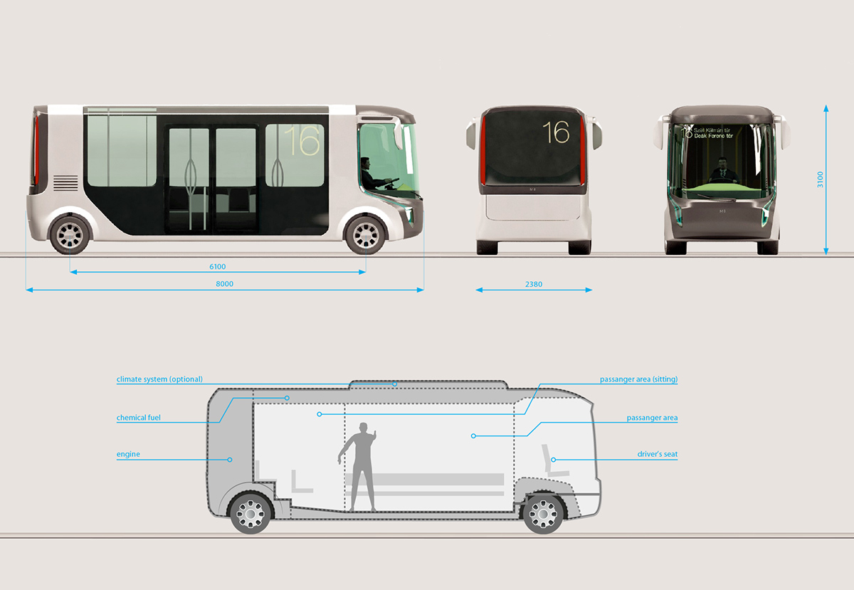 bus  transportation city automotive   design maform  mome
