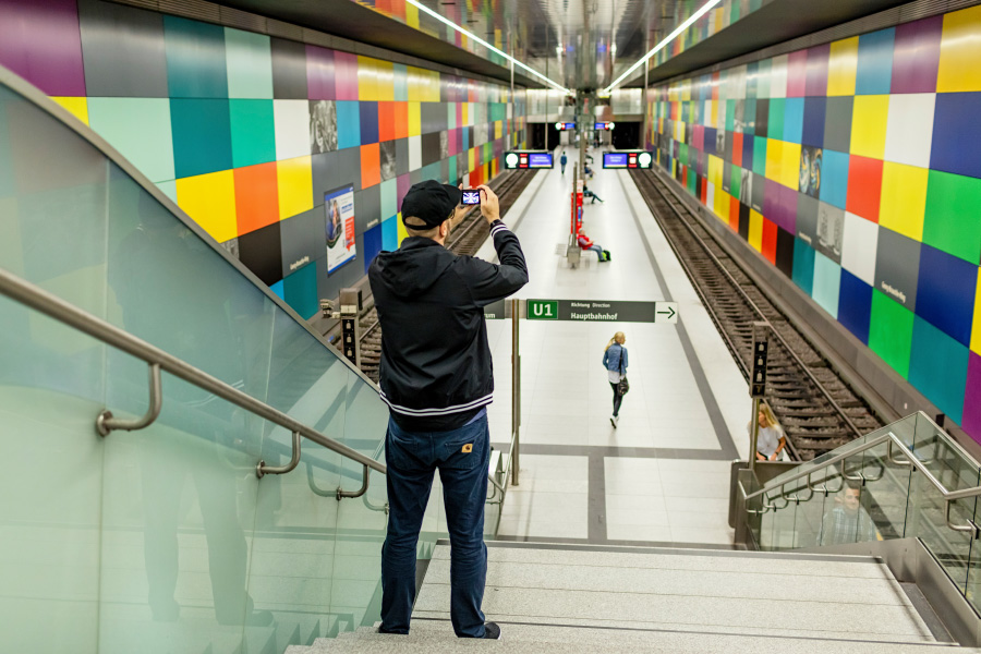 Canon Photography  subway Freelance metro munich underground Ubahn