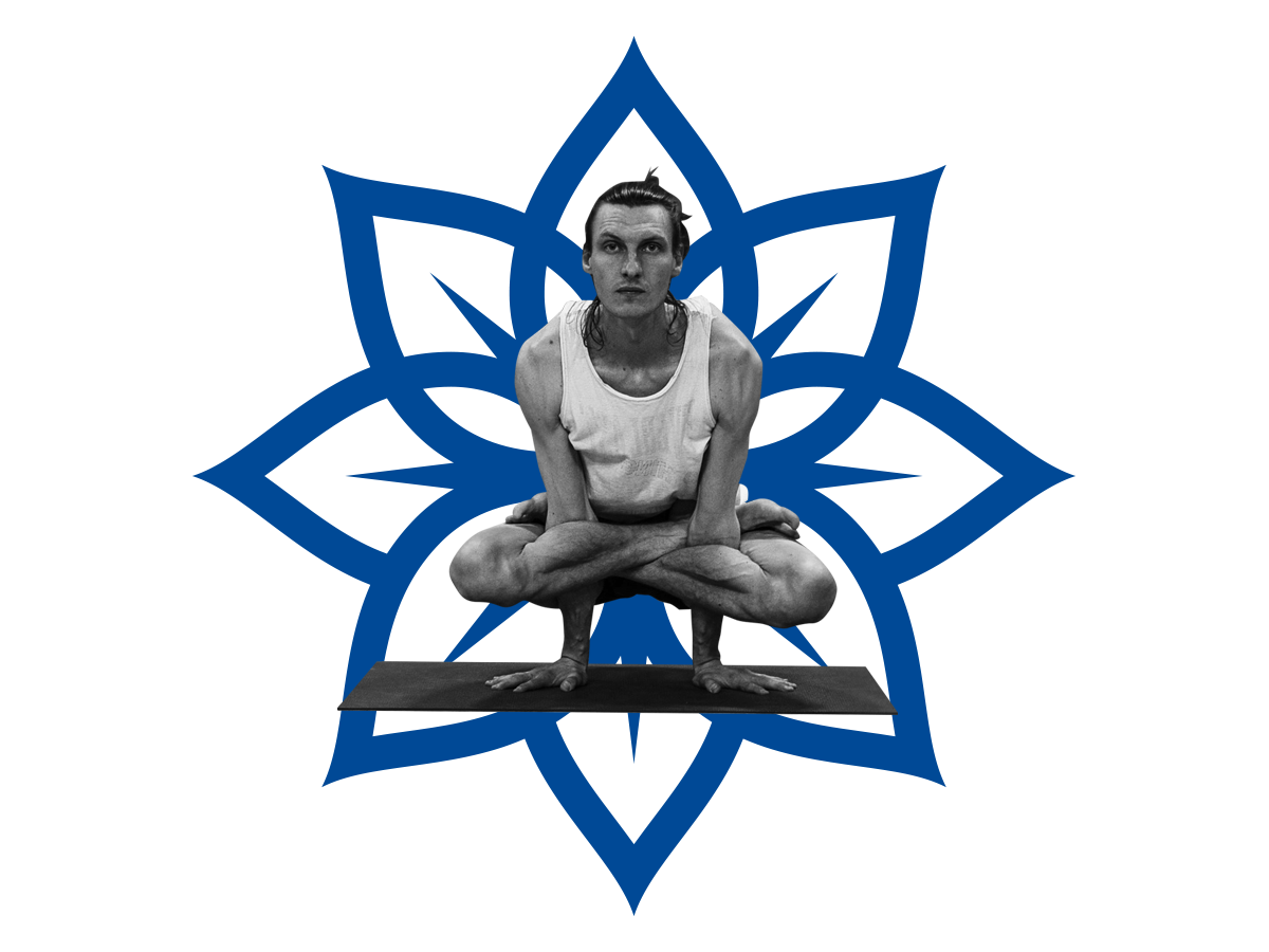 Yoga school Mandala Lotus meditation fitness sport logo
