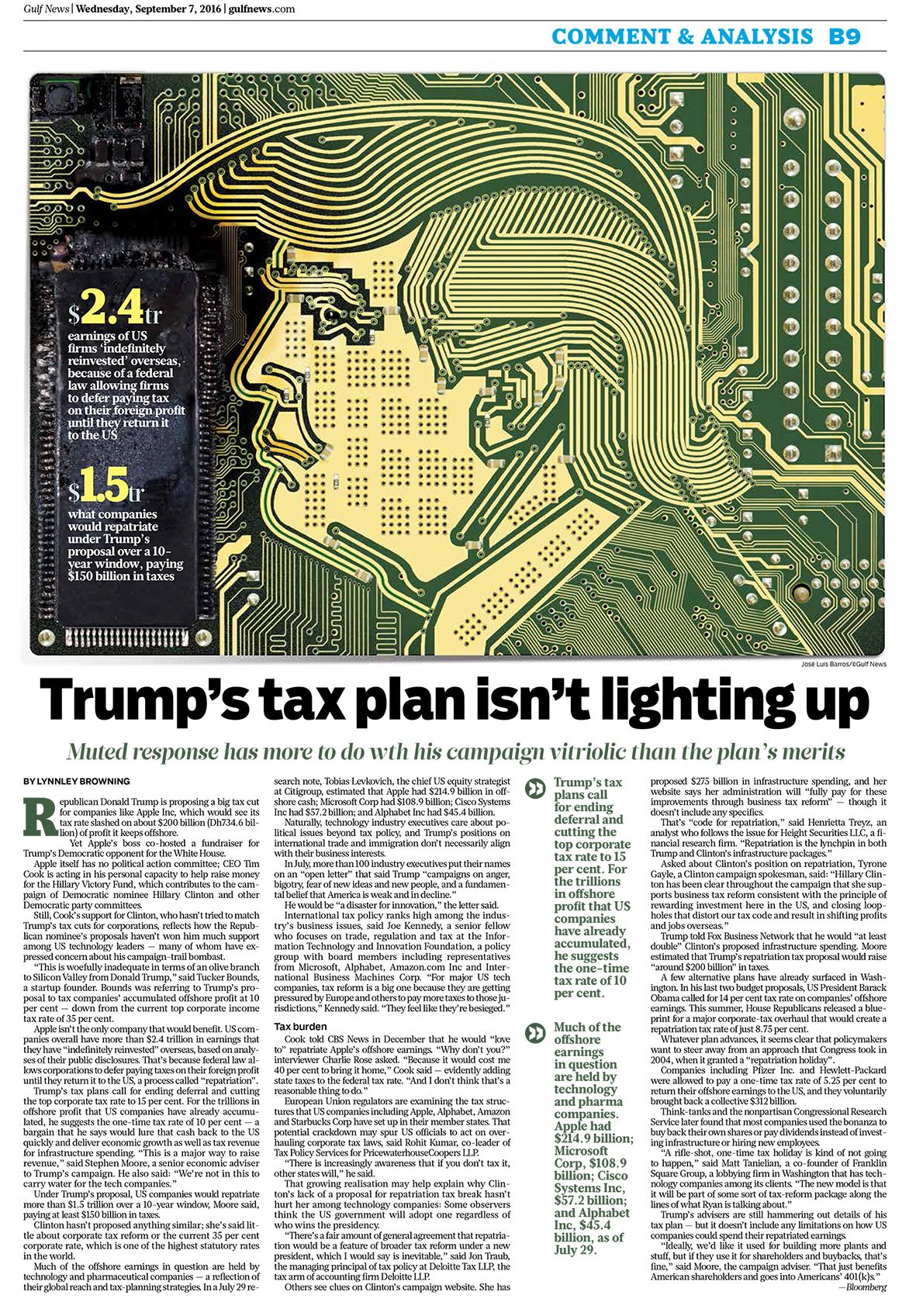 Trump Tax plan Silicon Valley Lynnley Browning