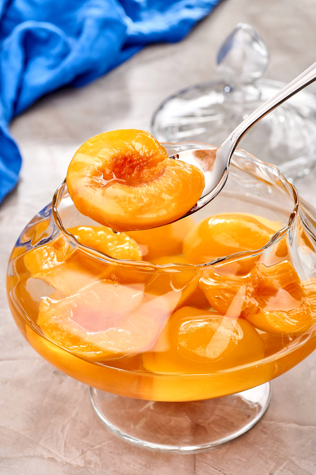 appeal appetite desert Flash Food  glass peach Photography  syrup