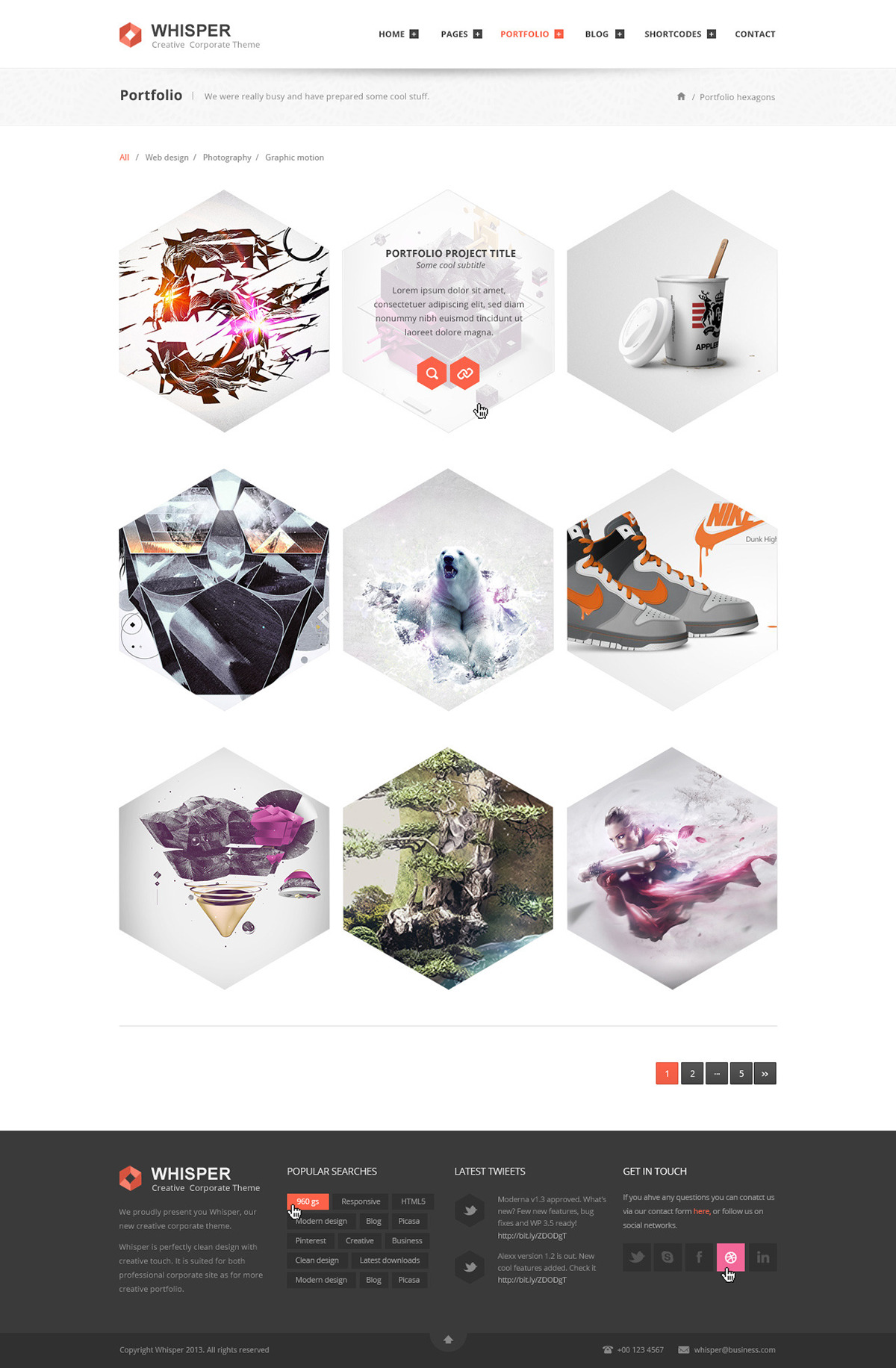 site Web design Website Webdesign template html5 corporate business clean portfolio