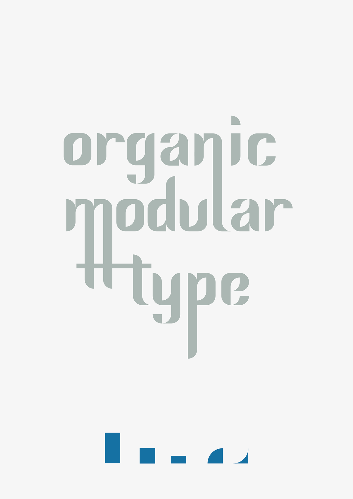 modular typeface typography