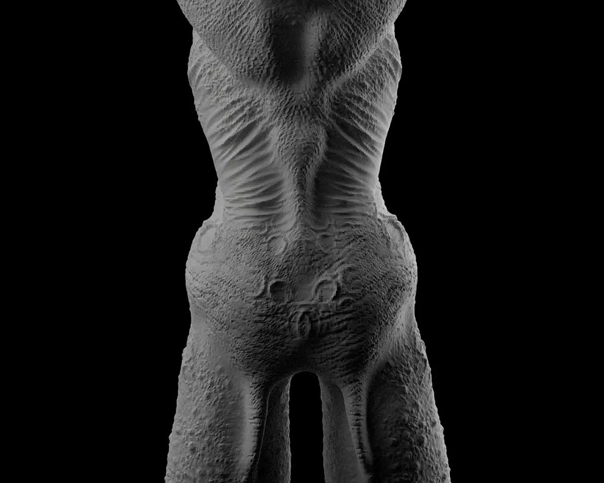 alien blender3d 3D 3d sculpture Character design  monster monstro design de personagem Escultura Digital 