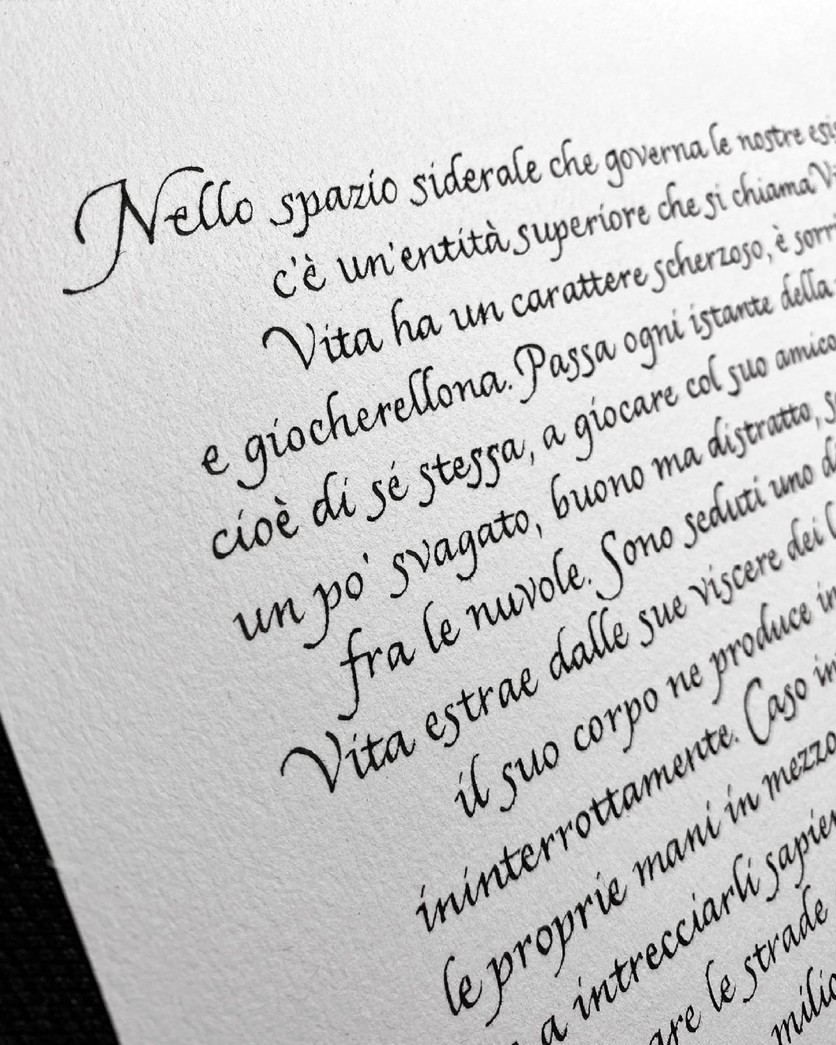 art calligrafia Calligraphy   graphic design  hand written handwrite ink italic lettering nib