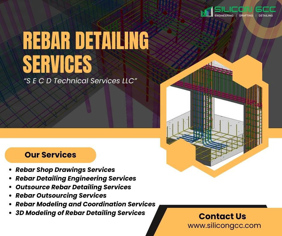 rebar Rebar Detailing CAD services Engineering  cad CADD Rebar Detailing Services