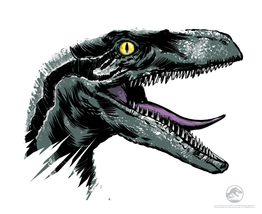 Jurassic World jurassic park dinosaurs Style Guide character art t-rex raptors Fallen Kingdom