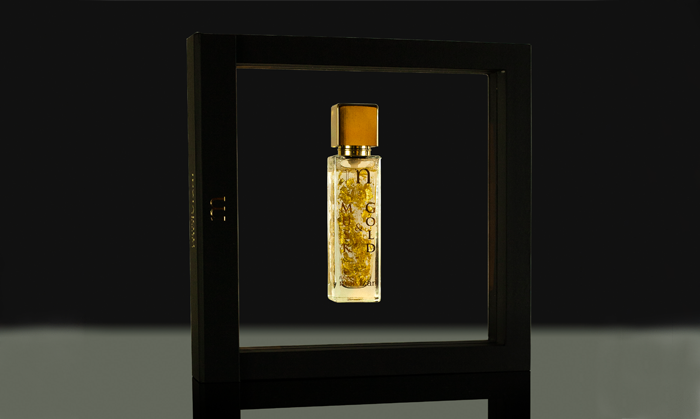 perfume  Packaging product luxury gold