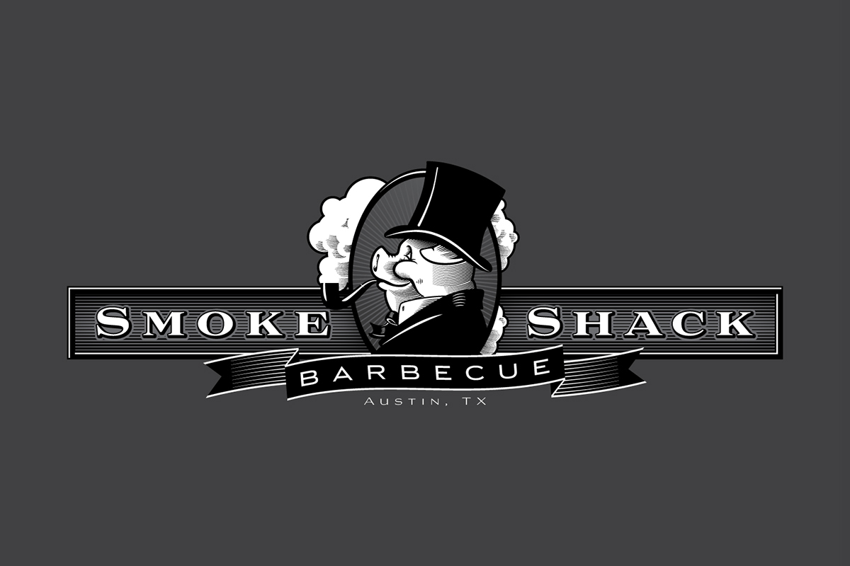 barbecue smoke shack gentleman pig