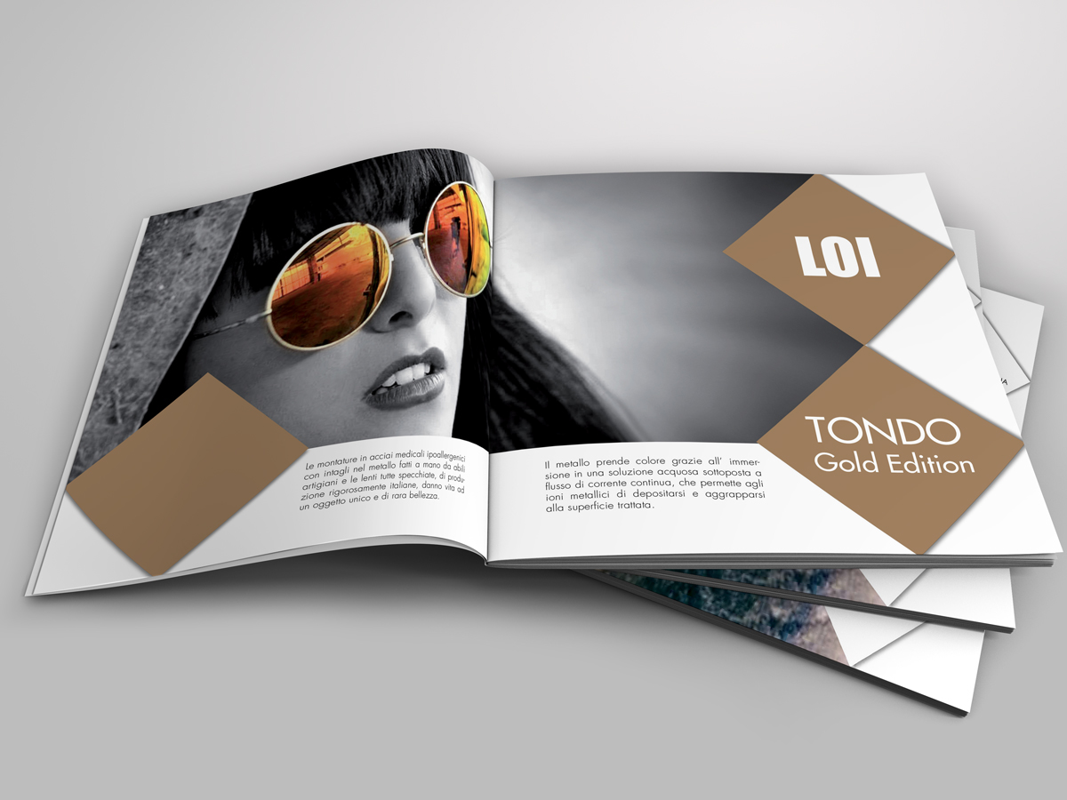 brochure Catalogue Printing inspiration index sunglass italian made in italy Style editorial Layout book template catalog roberto balestrieri
