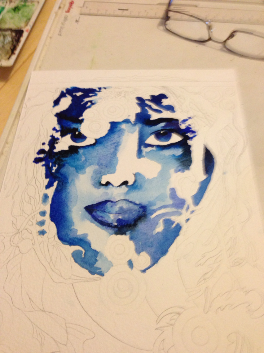 gypsy water blue Lady