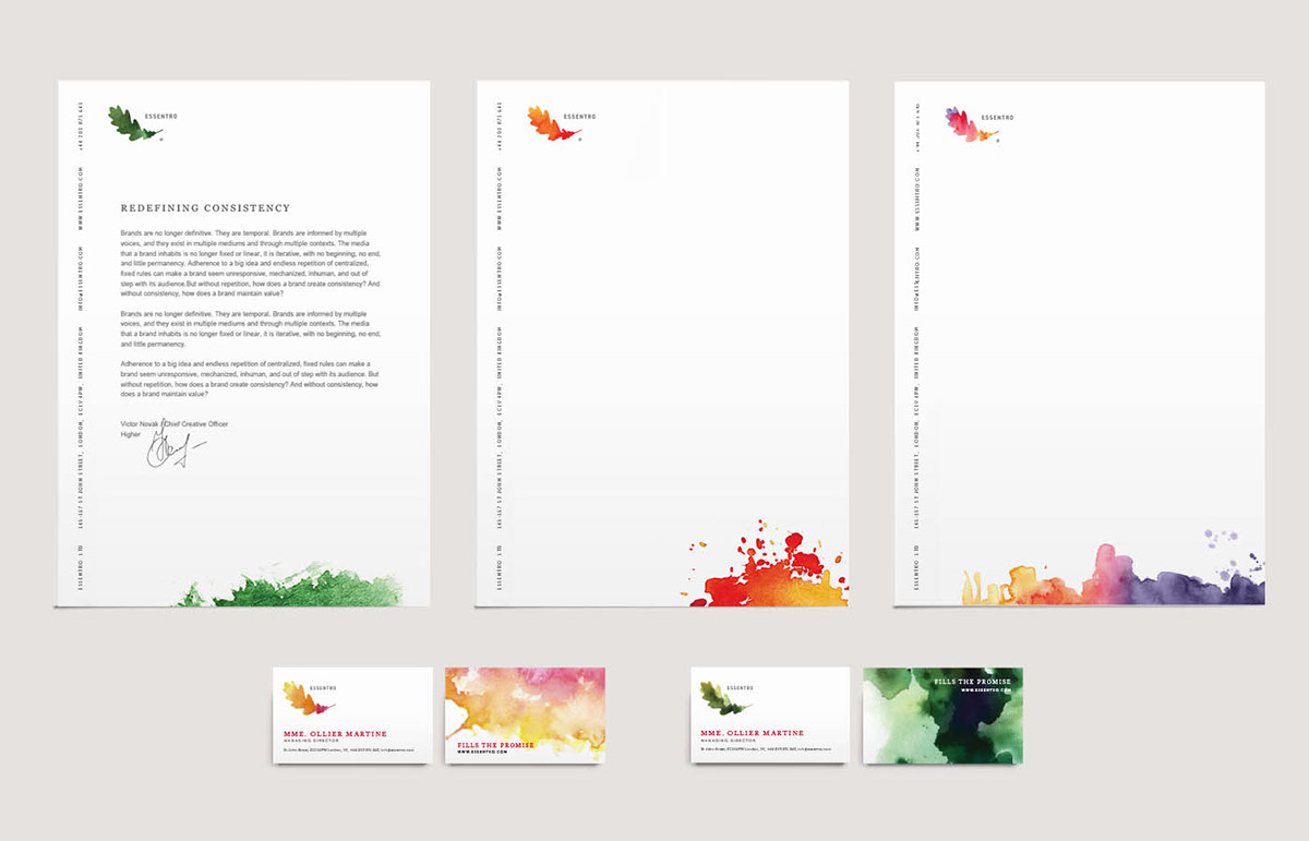 logo typography design branding beauty colorful watercolor agency Fashion visual style