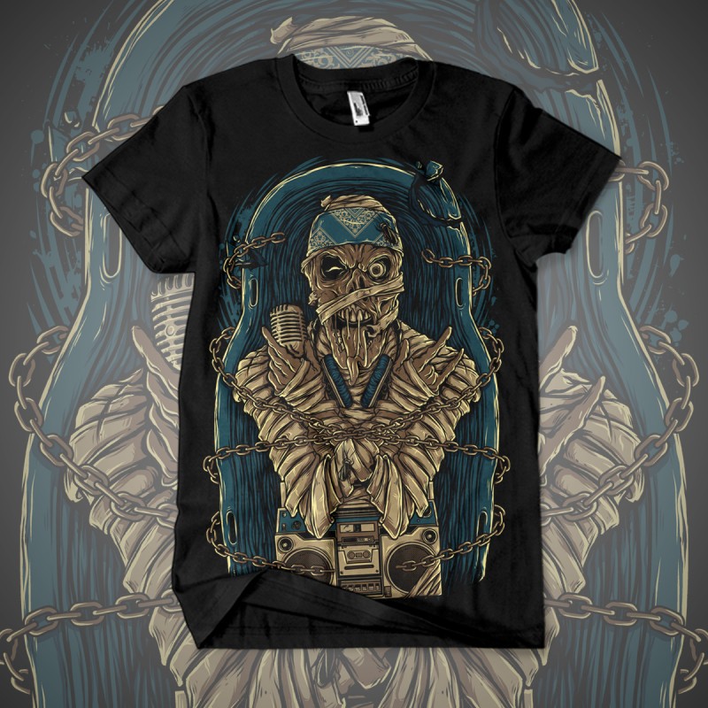 tees teedesign tshirt shirt cloth Clothing apparel skull wear bone mummy captain ship dead sea