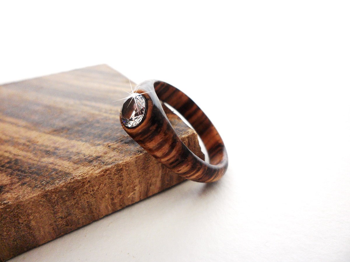 jewelry TIMBER wooden rings