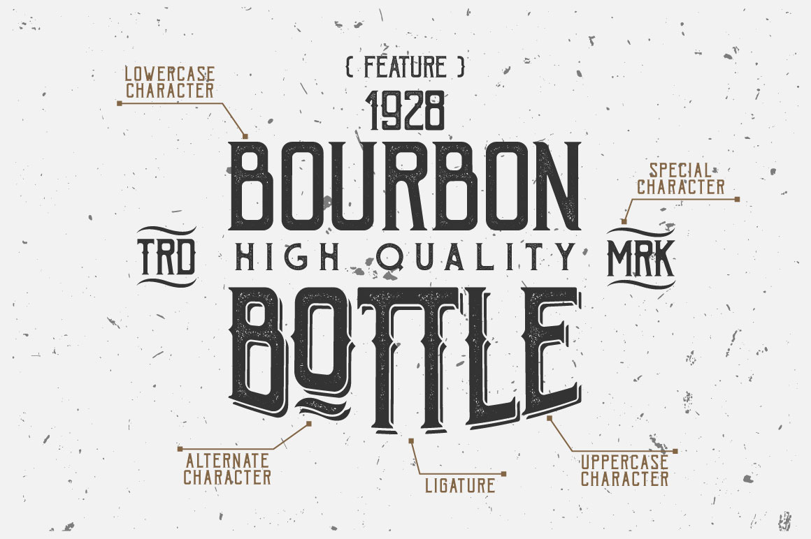 freebies free font Typeface vintage Retro branding  typography   whiskey font logo
