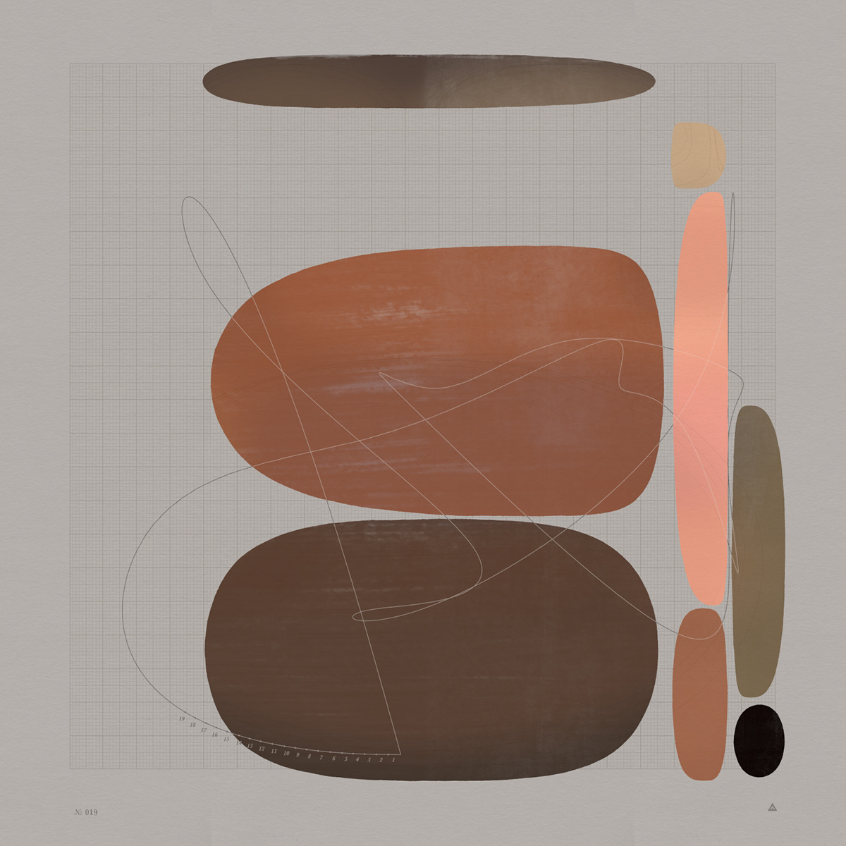art color design generative palette Procedural subdivision autumn math science
