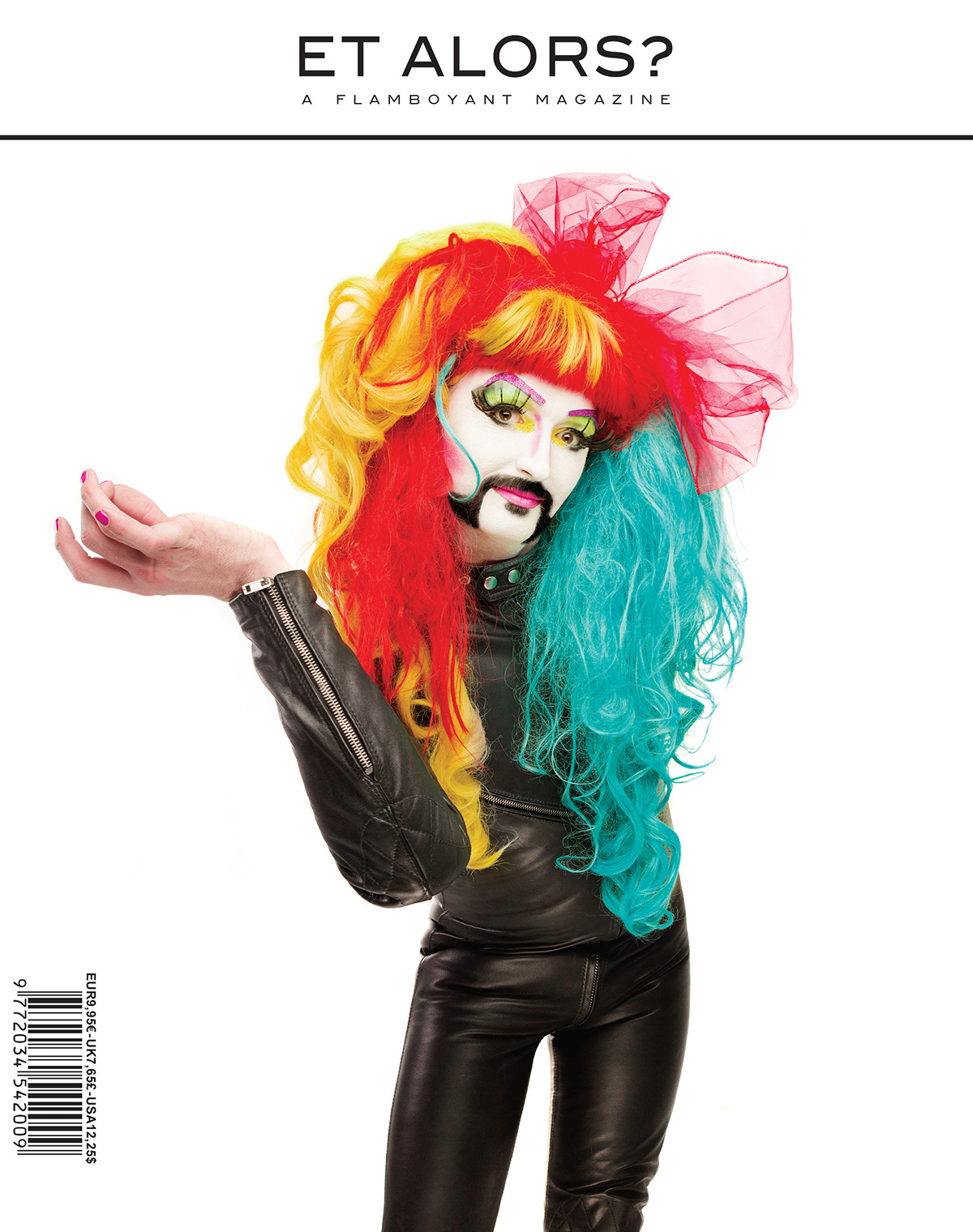 Et Alors magazine cover Flashy gay transgender art Creativity fabulous