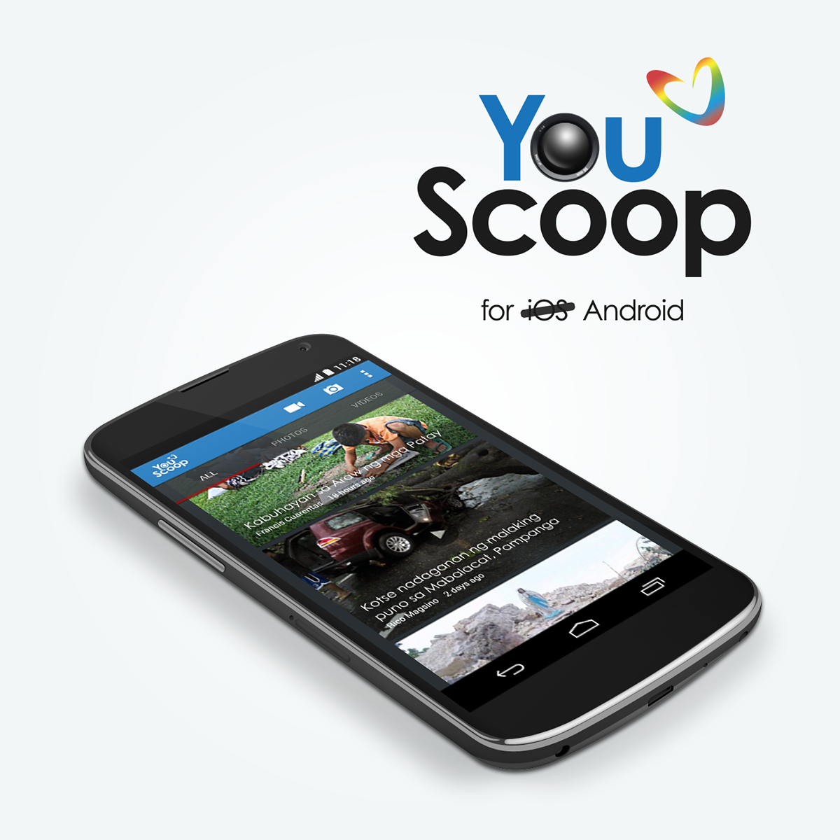 news citizen journalism android GMA News holo YouScoop photo video