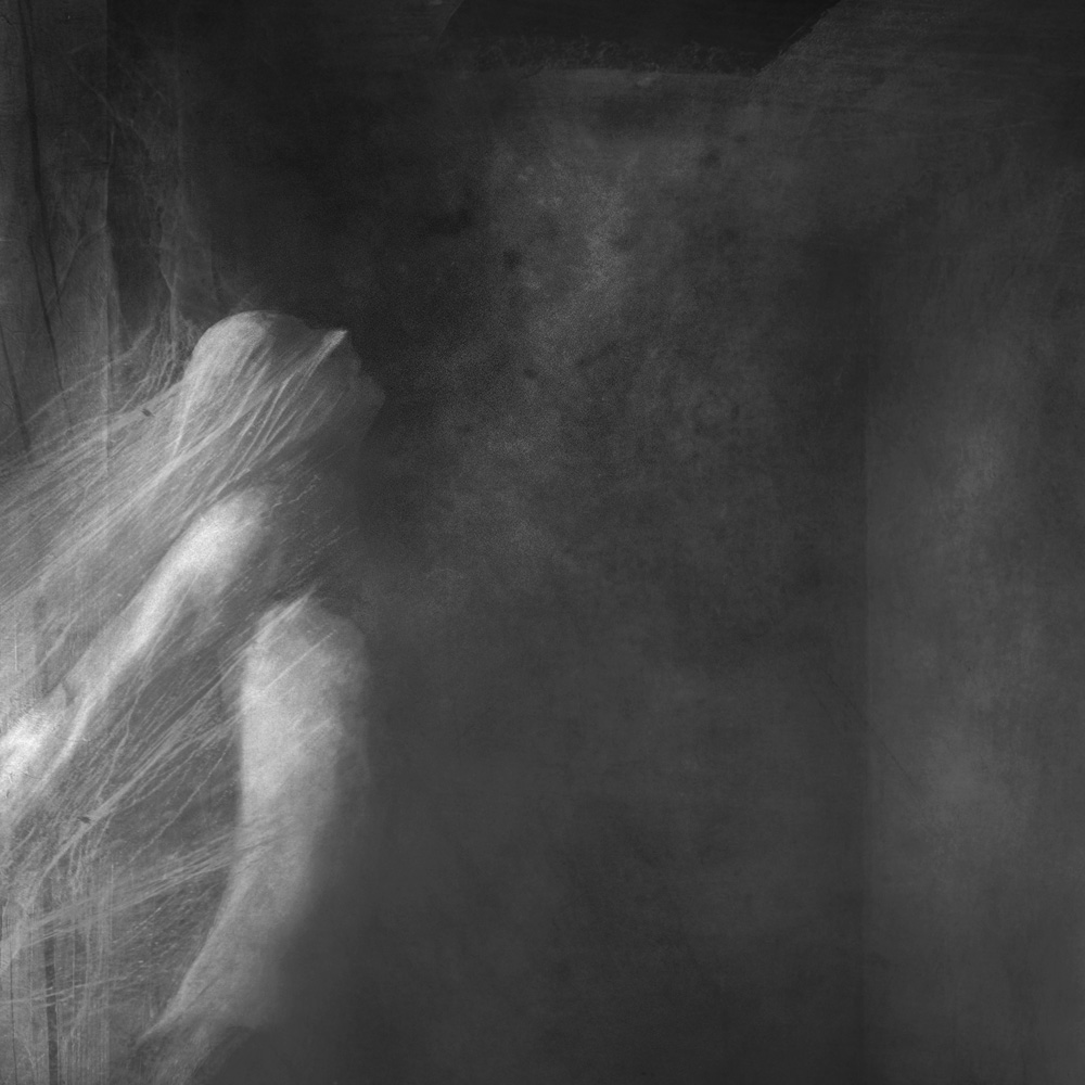 dreams imagination dark death photomontage photomanipulation b&w surreal conceptual Unreal