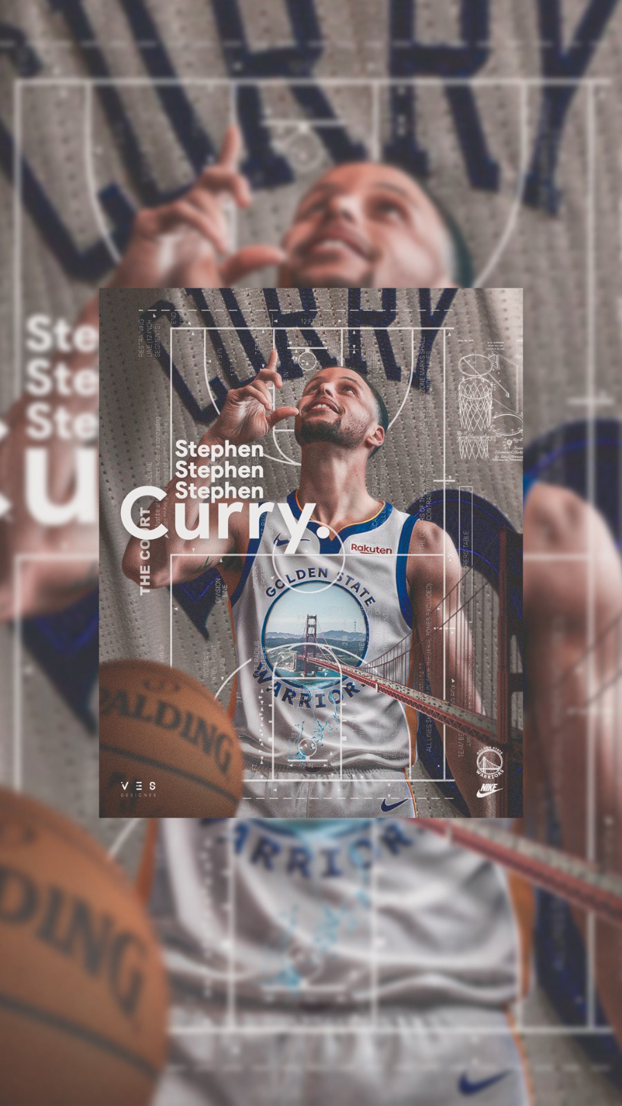 curry NBA basketball sports design golden warrior usa Nike Sports Design