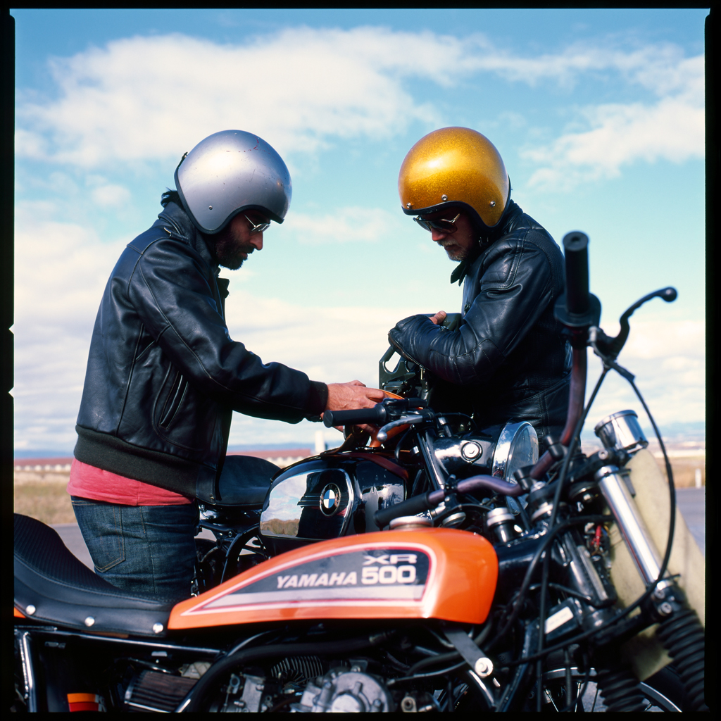 motorcycle moto RoadTrip argentique blitzmotorcycles