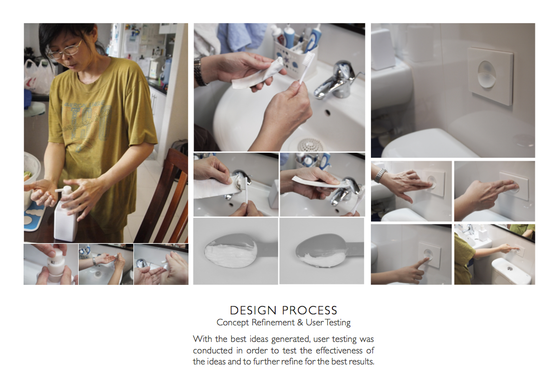Sustainable Design saving bathroom toothpaste flush soap eco