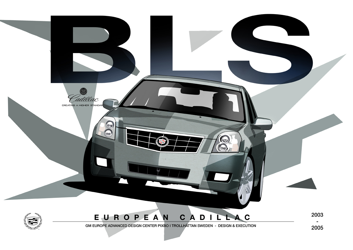 GM Design cadillac BLS