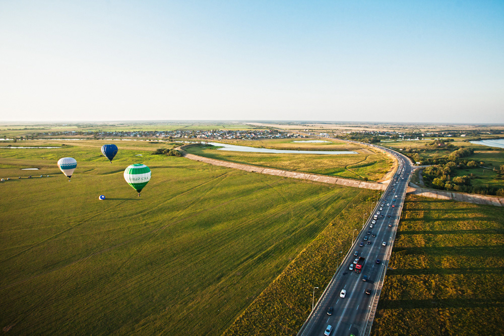 balloons Flights air balloons  landscapes